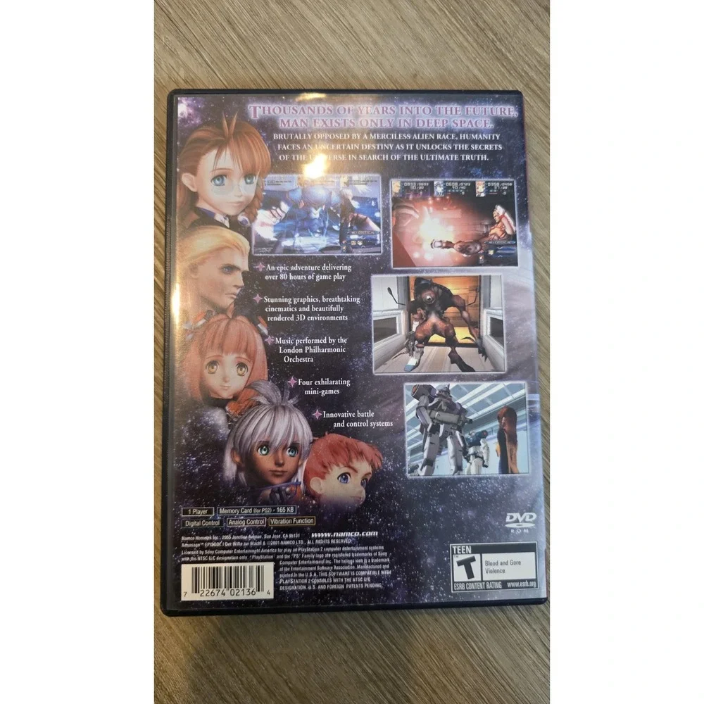 Xenosaga Episode I: Der Wille zur Macht Sony PlayStation 2, - W MANUAL